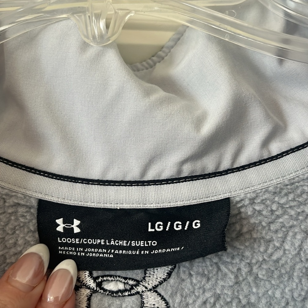 Men’s Under Armour Quarter Snap Up Pullover - Picture 5 of 8